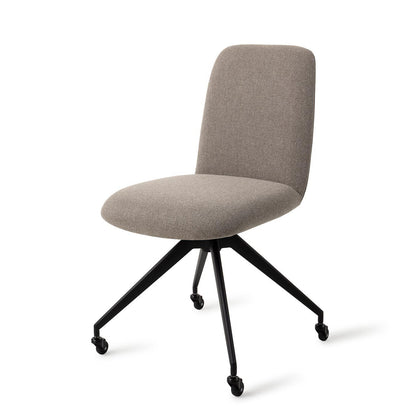 Jesper Home Taiwa Foggy Fusion Eetkamerstoel - Glide Black - KwaliteitWonen.nl