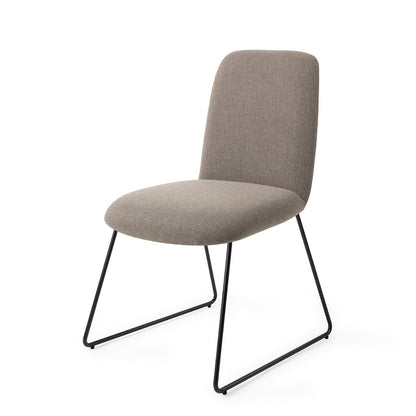 Jesper Home Taiwa Foggy Fusion Eetkamerstoel - Slide Black - KwaliteitWonen.nl