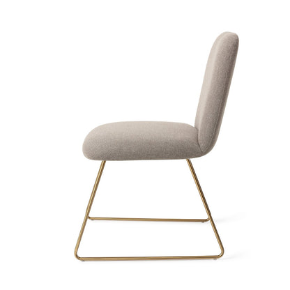 Jesper Home Taiwa Foggy Fusion Eetkamerstoel - Slide Gold - KwaliteitWonen.nl