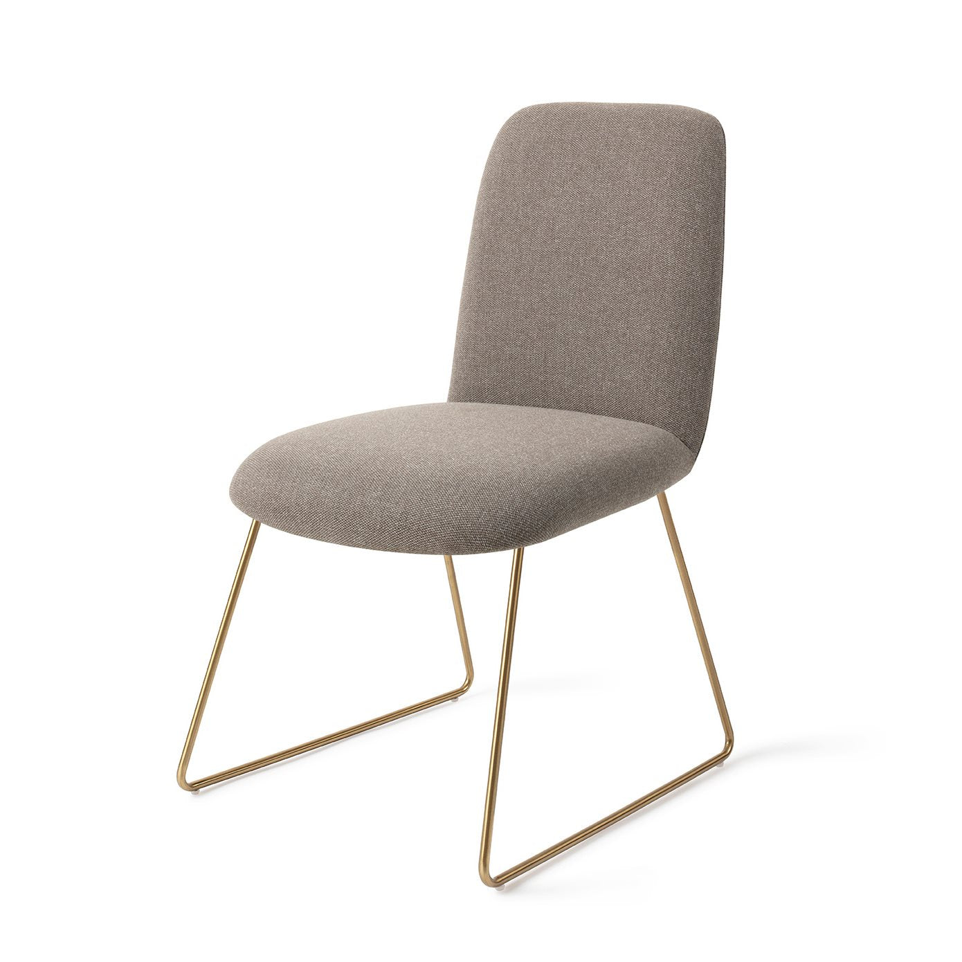 Jesper Home Taiwa Foggy Fusion Eetkamerstoel - Slide Gold - KwaliteitWonen.nl