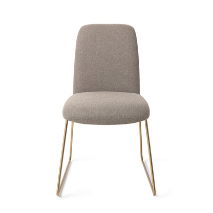 Jesper Home Taiwa Foggy Fusion Eetkamerstoel - Slide Gold - KwaliteitWonen.nl