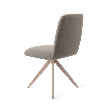 Jesper Home Taiwa Foggy Fusion Eetkamerstoel - Turn Beige - KwaliteitWonen.nl
