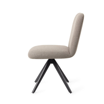 Jesper Home Taiwa Foggy Fusion Eetkamerstoel - Turn Black - KwaliteitWonen.nl