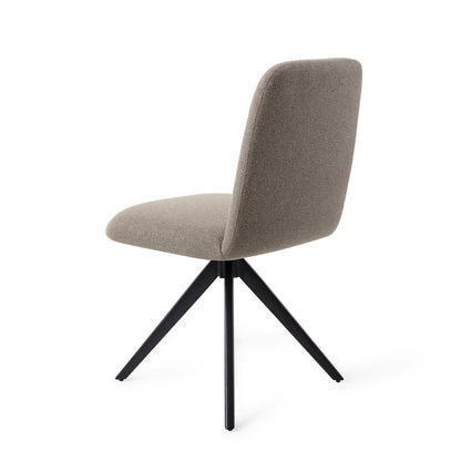 Jesper Home Taiwa Foggy Fusion Eetkamerstoel - Turn Black - KwaliteitWonen.nl