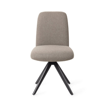 Jesper Home Taiwa Foggy Fusion Eetkamerstoel - Turn Black - KwaliteitWonen.nl