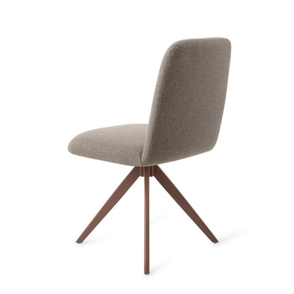 Jesper Home Taiwa Foggy Fusion Eetkamerstoel - Turn Brown - KwaliteitWonen.nl