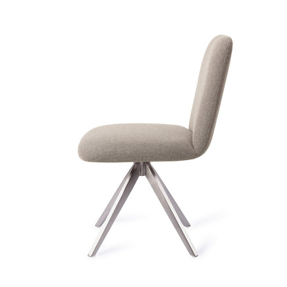 Jesper Home Taiwa Foggy Fusion Eetkamerstoel - Turn Steel - KwaliteitWonen.nl
