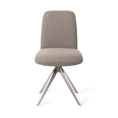 Jesper Home Taiwa Foggy Fusion Eetkamerstoel - Turn Steel - KwaliteitWonen.nl