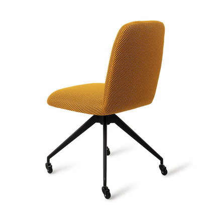 Jesper Home Taiwa Groovy Garam Eetkamerstoel - Glide Black - KwaliteitWonen.nl