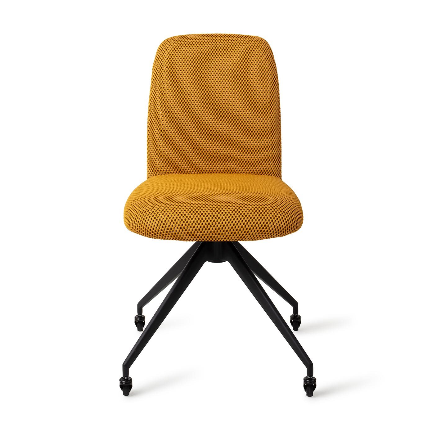 Jesper Home Taiwa Groovy Garam Eetkamerstoel - Glide Black - KwaliteitWonen.nl