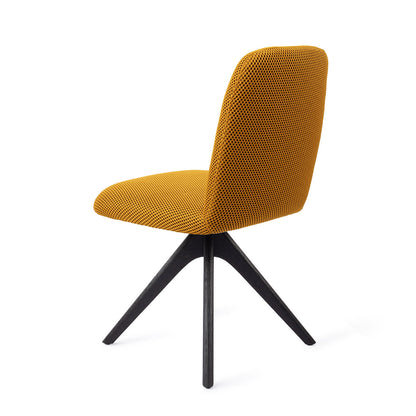 Jesper Home Taiwa Groovy Garam Eetkamerstoel - Revolve Oak Black - KwaliteitWonen.nl