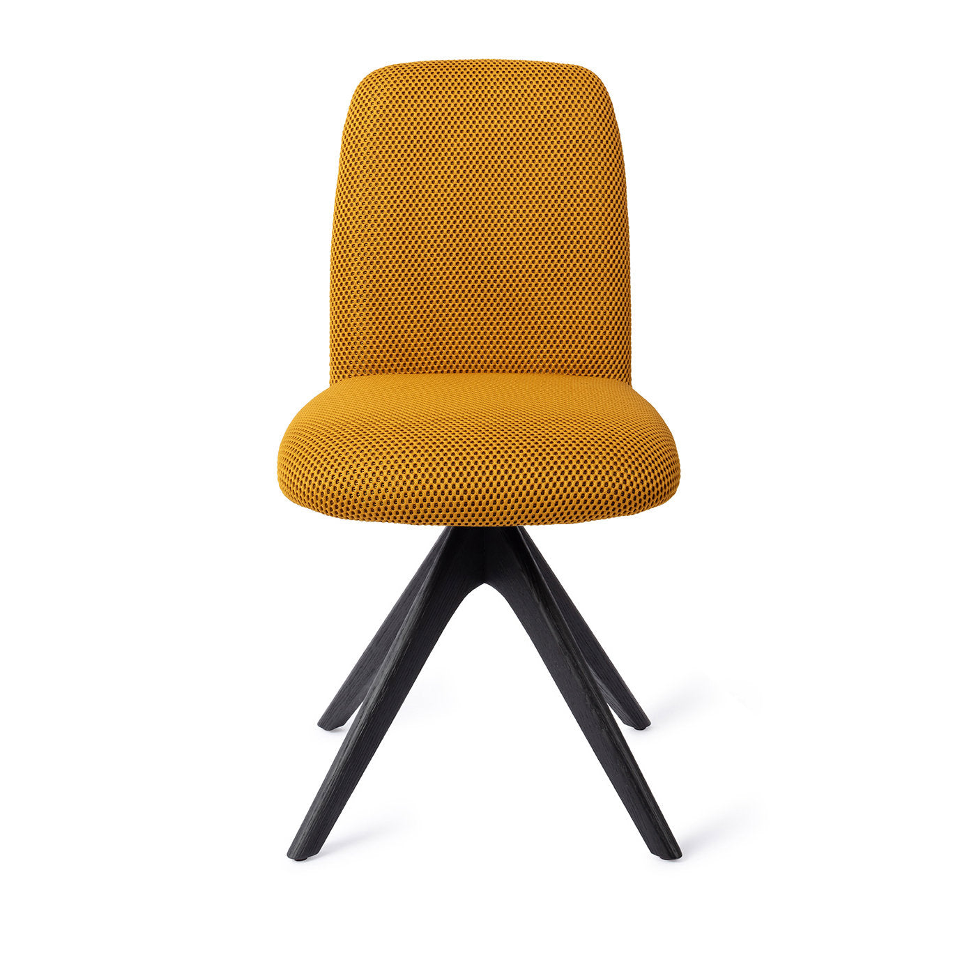 Jesper Home Taiwa Groovy Garam Eetkamerstoel - Revolve Oak Black-Kwaliteitwonen.nl