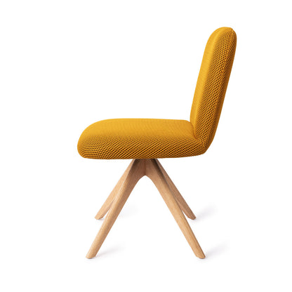 Jesper Home Taiwa Groovy Garam Eetkamerstoel - Revolve Oak Natural - KwaliteitWonen.nl