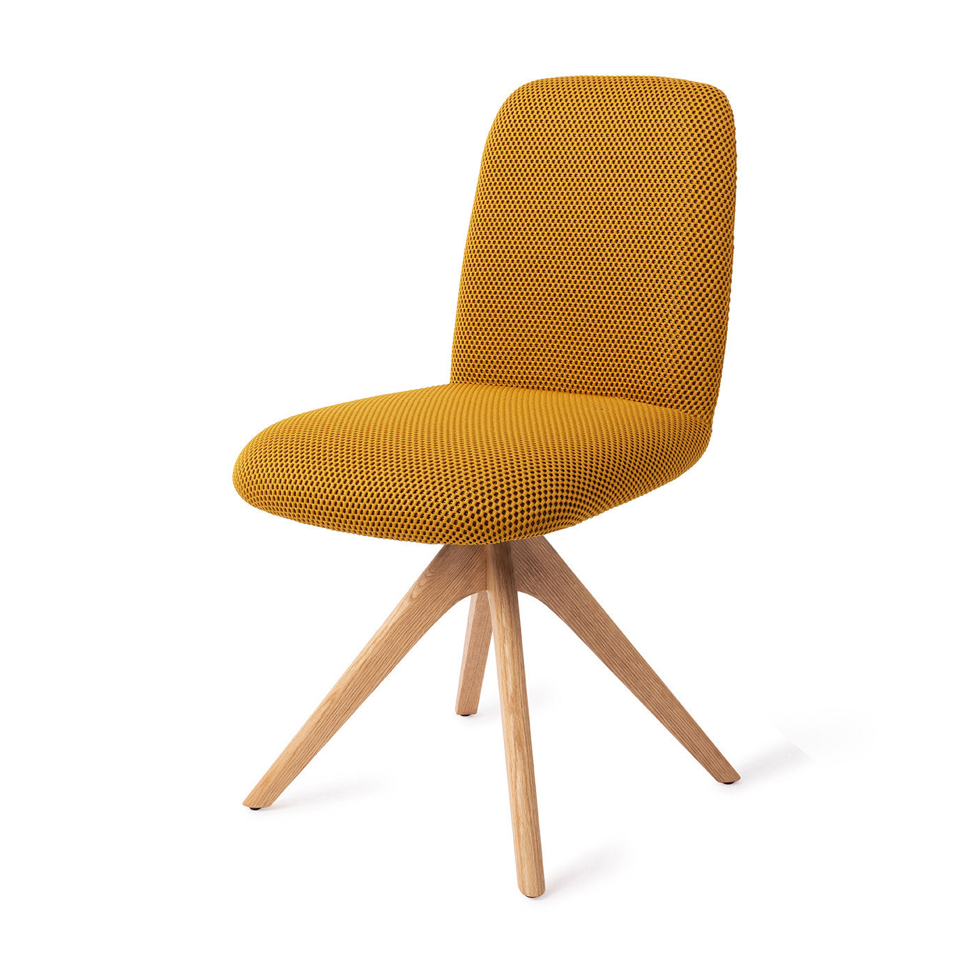 Jesper Home Taiwa Groovy Garam Eetkamerstoel - Revolve Oak Natural - KwaliteitWonen.nl