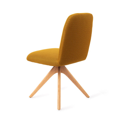 Jesper Home Taiwa Groovy Garam Eetkamerstoel - Revolve Oak Natural - KwaliteitWonen.nl