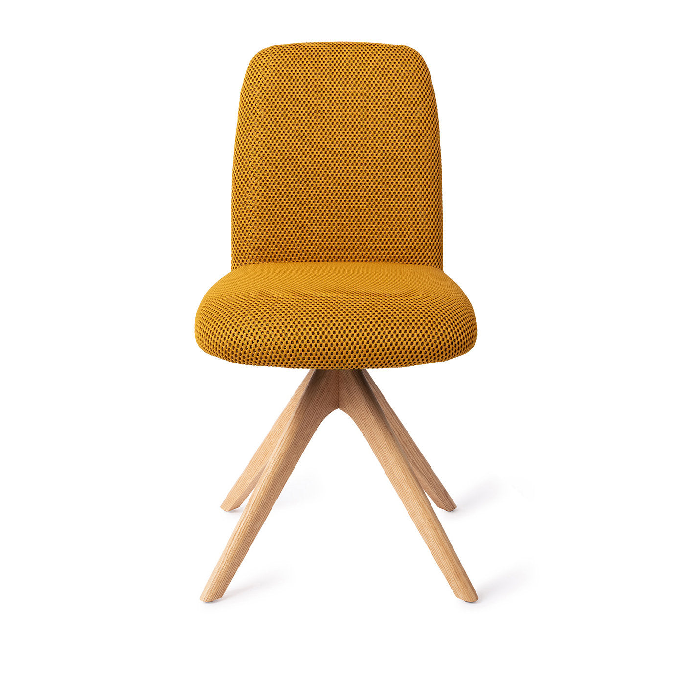Jesper Home Taiwa Groovy Garam Eetkamerstoel - Revolve Oak Natural - KwaliteitWonen.nl