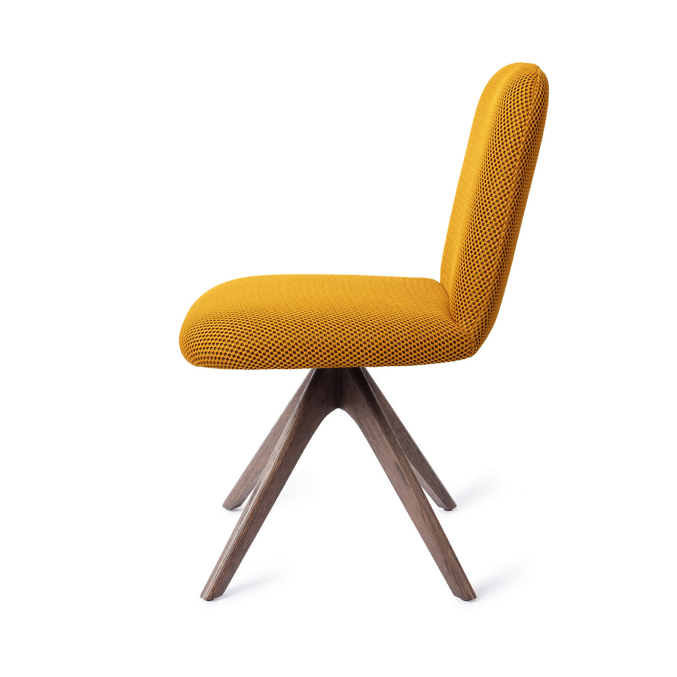 Jesper Home Taiwa Groovy Garam Eetkamerstoel - Revolve Oak Walnut - KwaliteitWonen.nl
