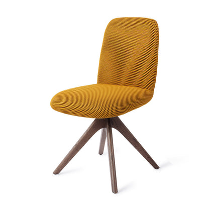 Jesper Home Taiwa Groovy Garam Eetkamerstoel - Revolve Oak Walnut - KwaliteitWonen.nl