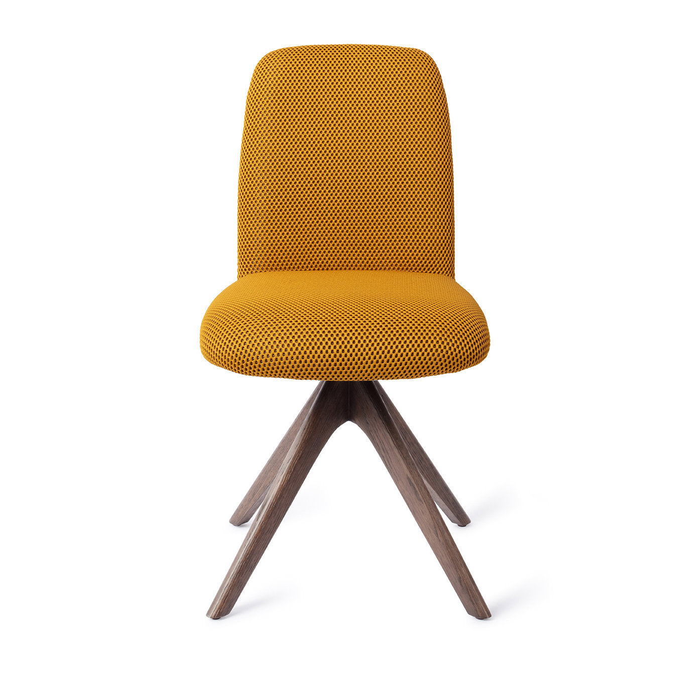 Jesper Home Taiwa Groovy Garam Eetkamerstoel - Revolve Oak Walnut - KwaliteitWonen.nl