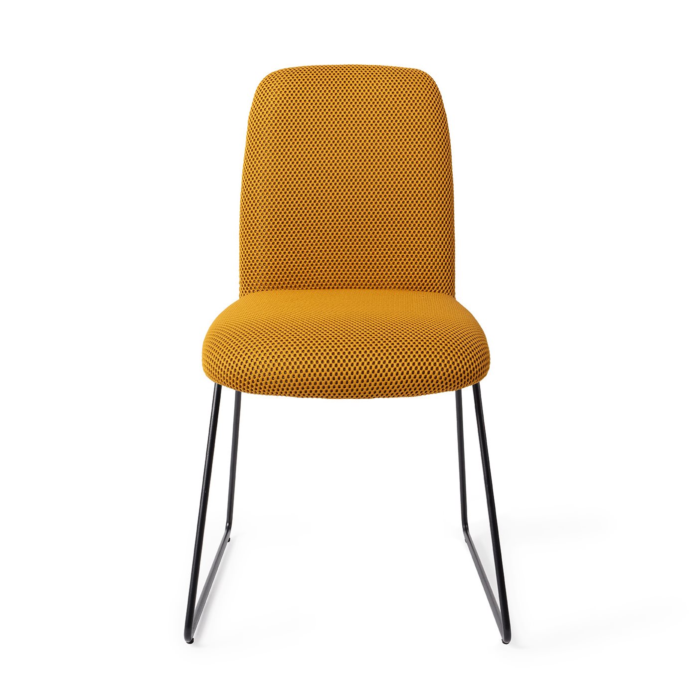 Jesper Home Taiwa Groovy Garam Eetkamerstoel - Slide Black - KwaliteitWonen.nl