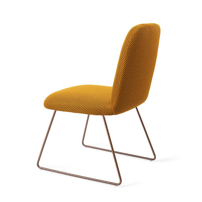 Jesper Home Taiwa Groovy Garam Eetkamerstoel - Slide Rose - KwaliteitWonen.nl
