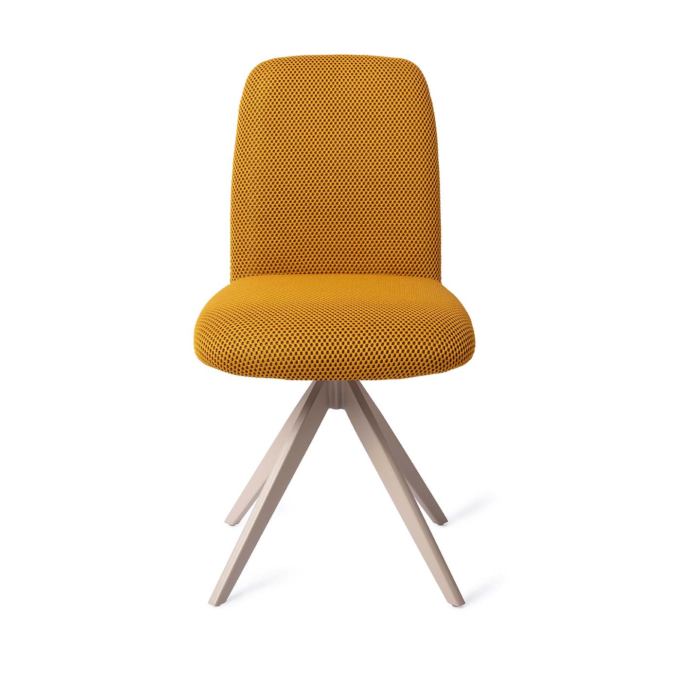 Jesper Home Taiwa Groovy Garam Eetkamerstoel - Turn Beige - KwaliteitWonen.nl