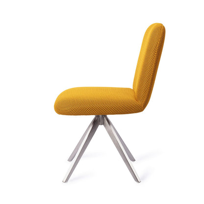 Jesper Home Taiwa Groovy Garam Eetkamerstoel - Turn Steel - KwaliteitWonen.nl
