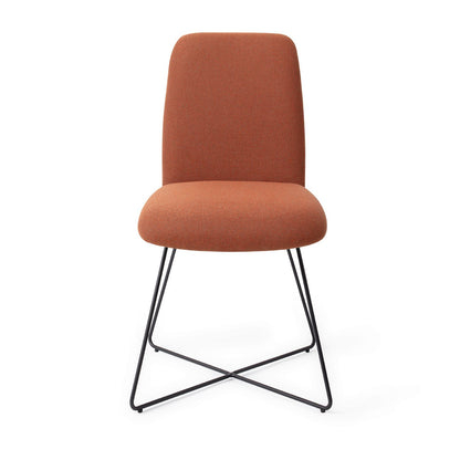 Jesper Home Taiwa Hearth Harmony Eetkamerstoel - Cross Black - KwaliteitWonen.nl