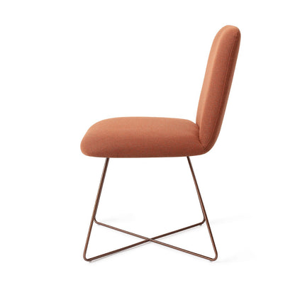 Jesper Home Taiwa Hearth Harmony Eetkamerstoel - Cross Rose - KwaliteitWonen.nl