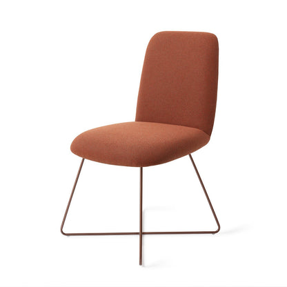 Jesper Home Taiwa Hearth Harmony Eetkamerstoel - Cross Rose - KwaliteitWonen.nl