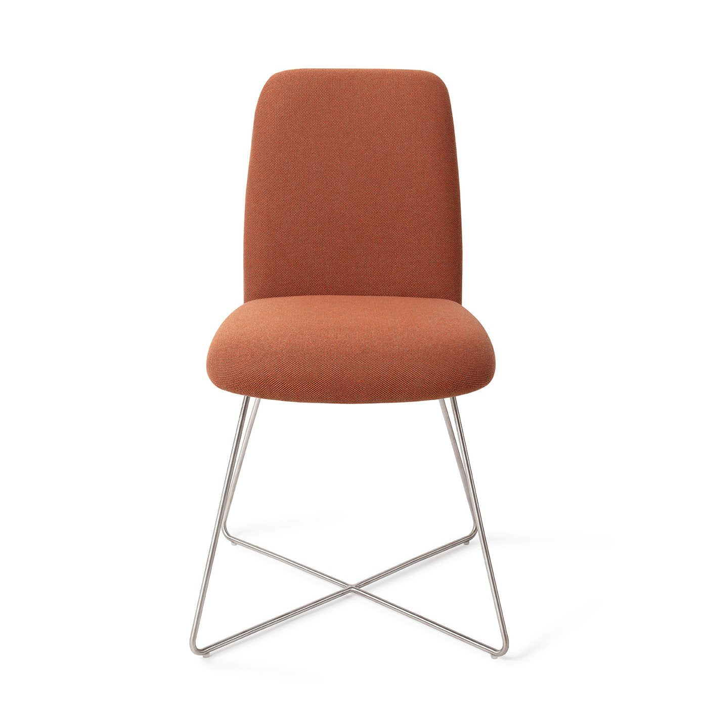 Jesper Home Taiwa Hearth Harmony Eetkamerstoel - Cross Steel - KwaliteitWonen.nl