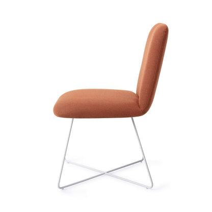 Jesper Home Taiwa Hearth Harmony Eetkamerstoel - Cross White - KwaliteitWonen.nl