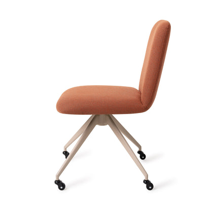 Jesper Home Taiwa Hearth Harmony Eetkamerstoel - Glide Beige - KwaliteitWonen.nl