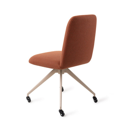Jesper Home Taiwa Hearth Harmony Eetkamerstoel - Glide Beige - KwaliteitWonen.nl