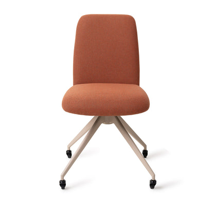Jesper Home Taiwa Hearth Harmony Eetkamerstoel - Glide Beige - KwaliteitWonen.nl