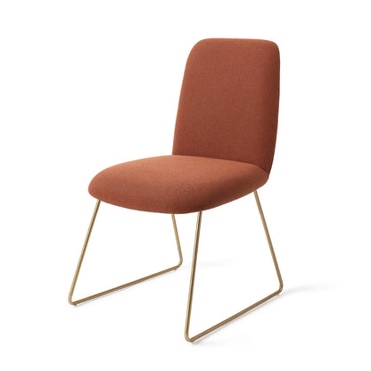 Jesper Home Taiwa Hearth Harmony Eetkamerstoel - Slide Gold - KwaliteitWonen.nl
