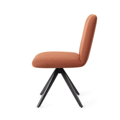 Jesper Home Taiwa Hearth Harmony Eetkamerstoel - Turn Black - KwaliteitWonen.nl