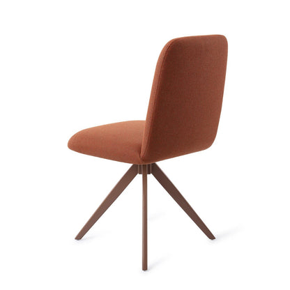 Jesper Home Taiwa Hearth Harmony Eetkamerstoel - Turn Brown - KwaliteitWonen.nl