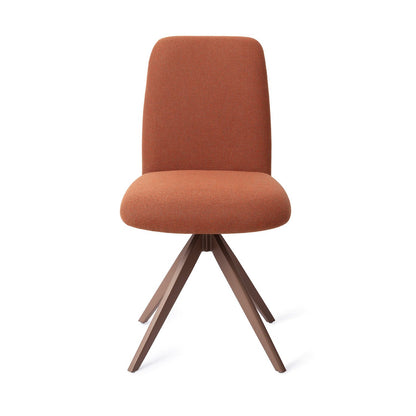 Jesper Home Taiwa Hearth Harmony Eetkamerstoel - Turn Brown - KwaliteitWonen.nl