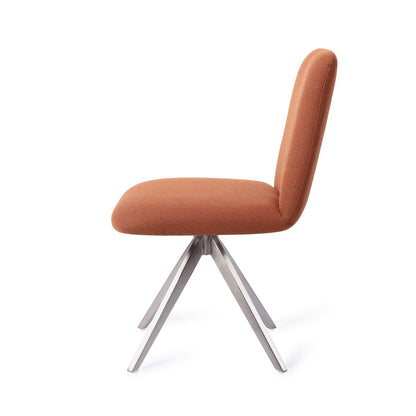Jesper Home Taiwa Hearth Harmony Eetkamerstoel - Turn Steel - KwaliteitWonen.nl