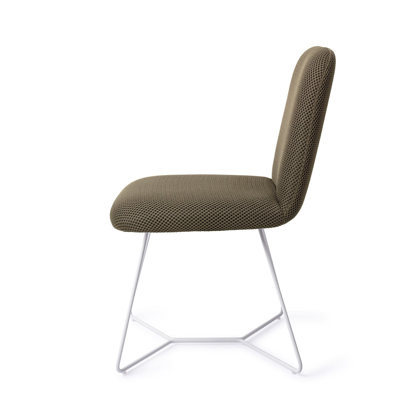 Jesper Home Taiwa Jungle Jewel Eetkamerstoel - Beehive White - KwaliteitWonen.nl