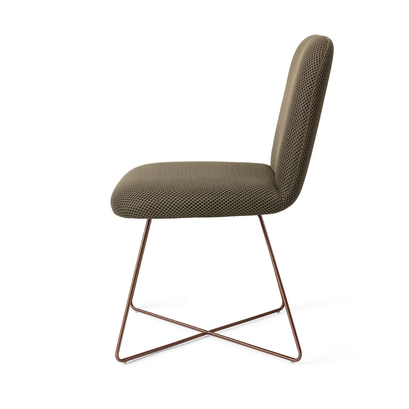 Jesper Home Taiwa Jungle Jewel Eetkamerstoel - Cross Rose - KwaliteitWonen.nl