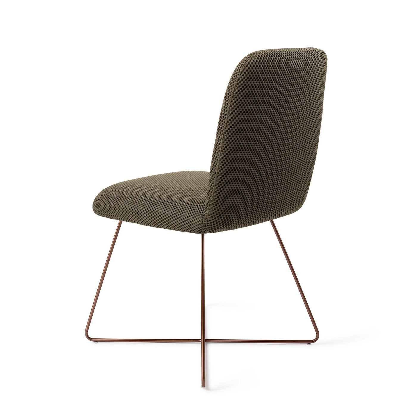 Jesper Home Taiwa Jungle Jewel Eetkamerstoel - Cross Rose - KwaliteitWonen.nl