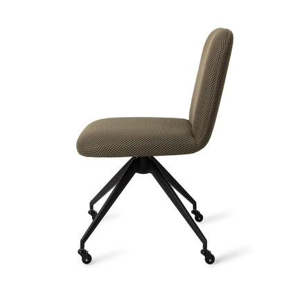 Jesper Home Taiwa Jungle Jewel Eetkamerstoel - Glide Black - KwaliteitWonen.nl