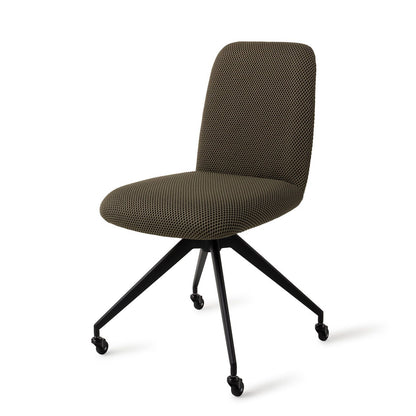 Jesper Home Taiwa Jungle Jewel Eetkamerstoel - Glide Black - KwaliteitWonen.nl