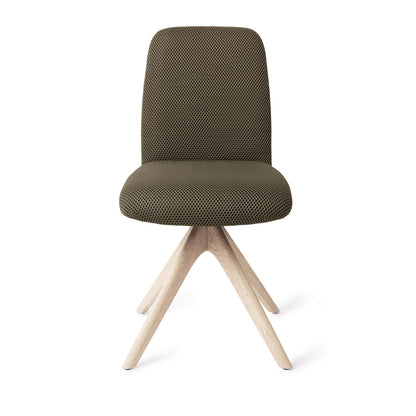 Jesper Home Taiwa Jungle Jewel Eetkamerstoel - Revolve Oak Bleach - KwaliteitWonen.nl