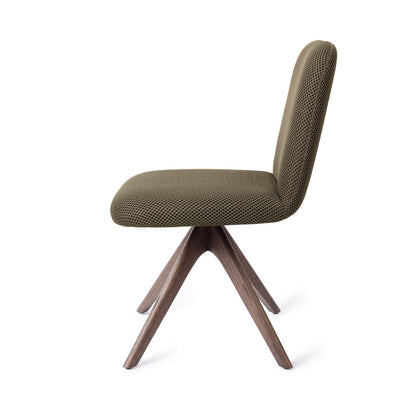 Jesper Home Taiwa Jungle Jewel Eetkamerstoel - Revolve Oak Walnut - KwaliteitWonen.nl