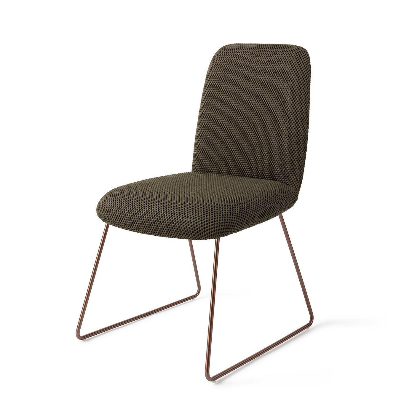 Jesper Home Taiwa Jungle Jewel Eetkamerstoel - Slide Rose - KwaliteitWonen.nl
