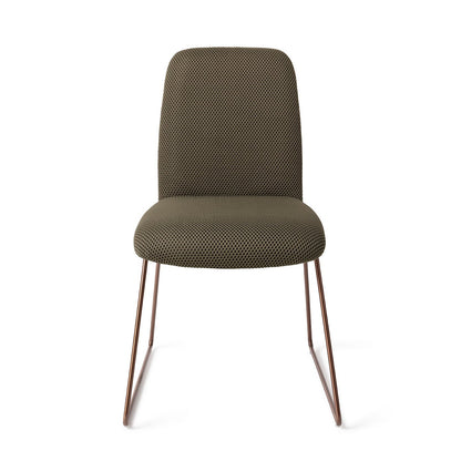 Jesper Home Taiwa Jungle Jewel Eetkamerstoel - Slide Rose - KwaliteitWonen.nl