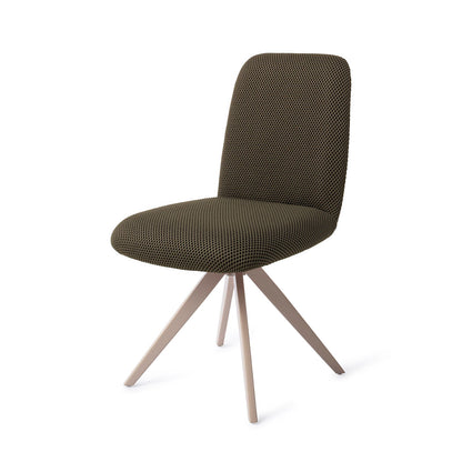 Jesper Home Taiwa Jungle Jewel Eetkamerstoel - Turn Beige - KwaliteitWonen.nl
